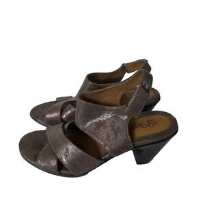 Eurosoft By Soft Block Heels Sandals Sz 8.5M
